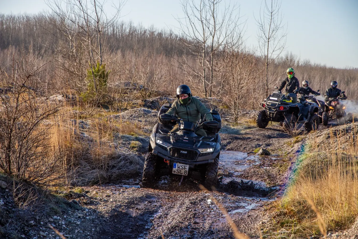 Quadfactory Beitler, Wintertour Dez. 22, Quadtour
