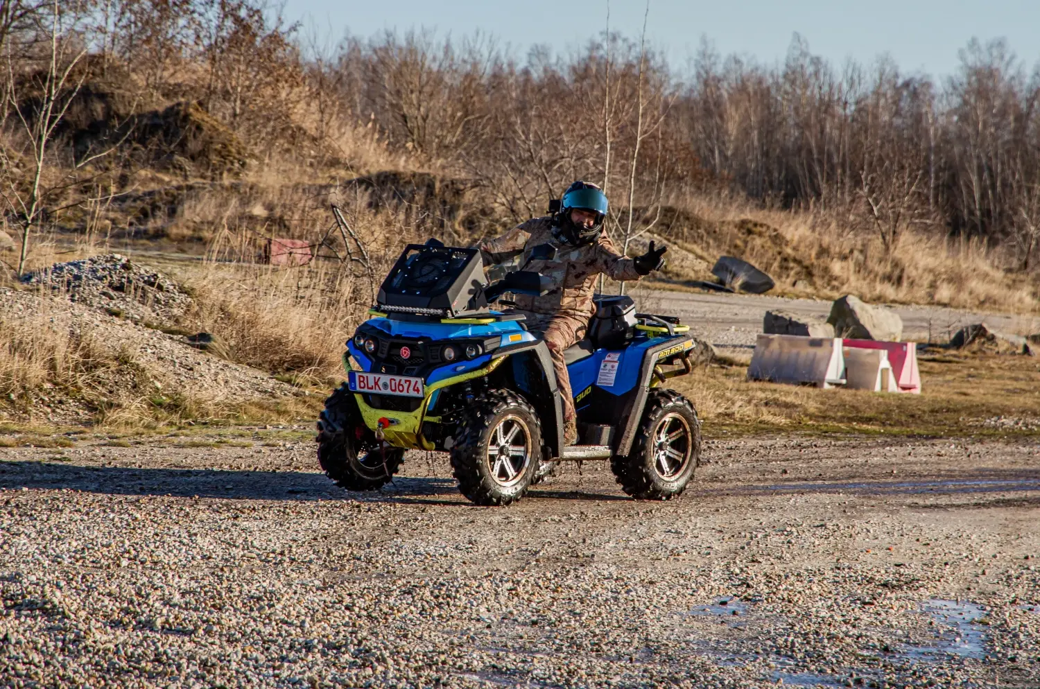 Quadfactory Beitler, Wintertour Dez. 22, Quadtour