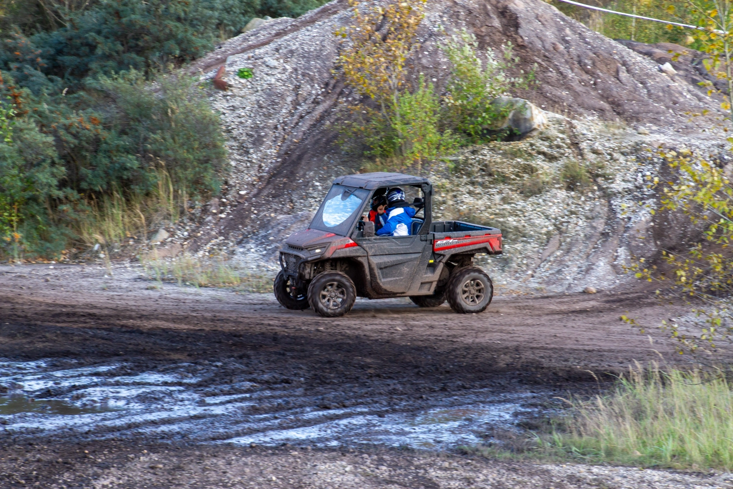 Quadfactory Beitler, Herbstevent 2023 Teil 2, Quadfahrrad mit Dach
